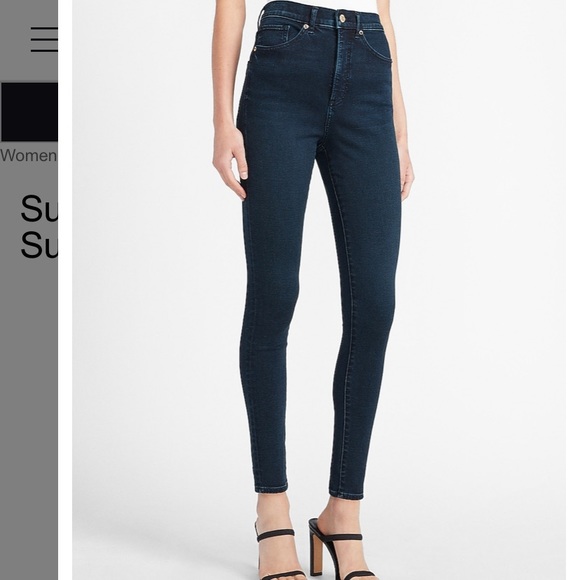 Express Skinny Super High Waisted